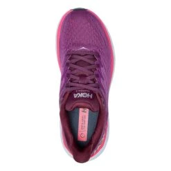 Chaussures HOKA Clifton 8 Lilas Blanc Rose Femme -Hoka Boutique hk 0001119394 gwb 005
