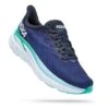 Chaussures HOKA Clifton 8 Bleu Marine Blanc Femme