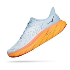 Chaussures HOKA Clifton 8 Blanc Gris Orange Femme 11 Chaussures HOKA Clifton 8 Blanc Gris Orange Femme -Hoka Boutique hk 0001119394 ssi 004