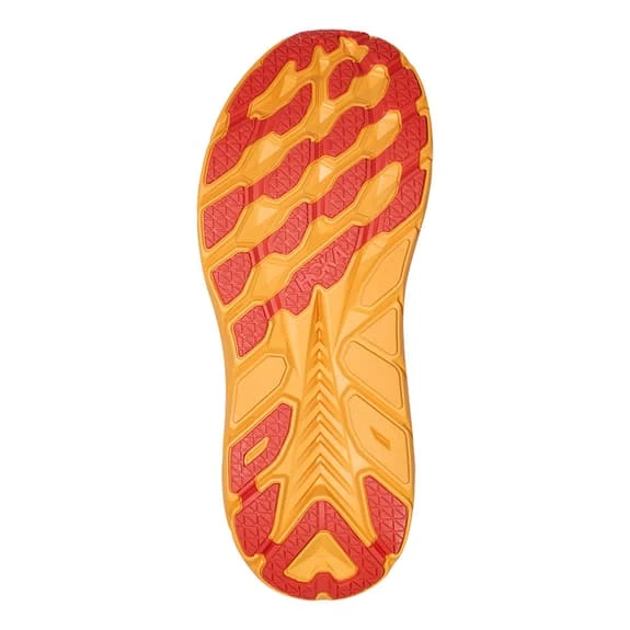 Chaussures HOKA Clifton 8 Blanc Gris Orange Femme 8 Chaussures HOKA Clifton 8 Blanc Gris Orange Femme – Image 6