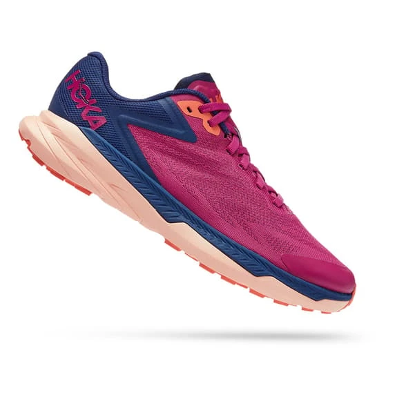Chaussures HOKA Zinal Lilas Bleu Orange Femme 4 Chaussures HOKA Zinal Lilas Bleu Orange Femme – Image 2