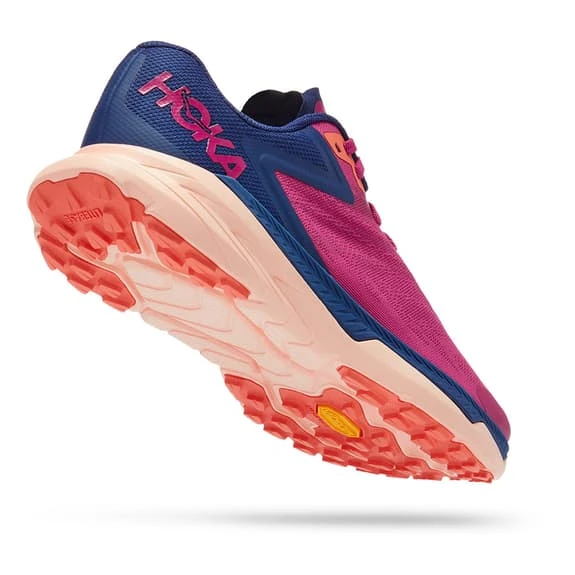 Chaussures HOKA Zinal Lilas Bleu Orange Femme 5 Chaussures HOKA Zinal Lilas Bleu Orange Femme – Image 3