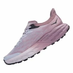 Chaussures Hoka Speedgoat 5 Rose Bleu Clair Femme -Hoka Boutique hk 0001123158 elm 004