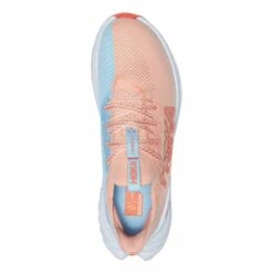Chaussures HOKA Carbon X 3 Bleu Clair Rose Femme -Hoka Boutique hk 0001123193 pps 005