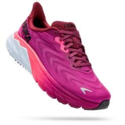 Chaussures HOKA Arahi 6 Rose Femme -Hoka Boutique hk 0001123195 gwb 003