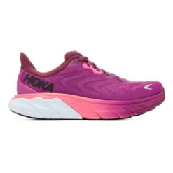 Chaussures HOKA Arahi 6 Rose Femme -Hoka Boutique hk 0001123195 gwb 006
