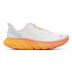 Chaussures HOKA Arahi 6 Blanc Bleu Clair Orange Femme -Hoka Boutique hk 0001123195 ncb 005