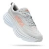 Chaussures HOKA Bondi 8 Gris Blanc Orange Femme