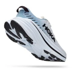 Chaussures HOKA Bondi X Blanc Bleu Clair Noir -Hoka Boutique hk 1113512 bdb 003