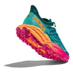 Chaussures HOKA Speedgoat 5 Vert Turquoise Orange -Hoka Boutique hk 1123157 dlc 006