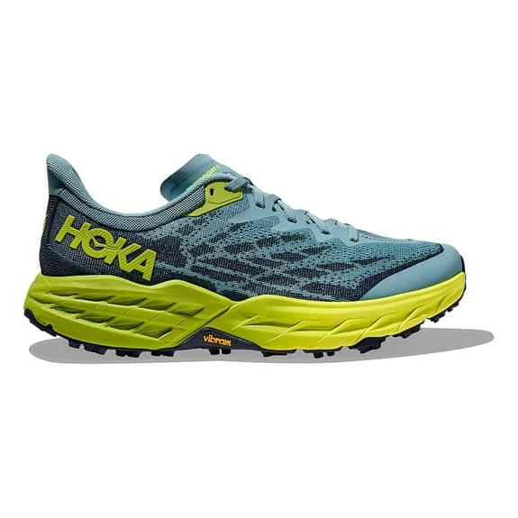 Chaussures HOKA Speedgoat 5 Gris Jaune Fluo 3 Chaussures HOKA Speedgoat 5 Gris Jaune Fluo