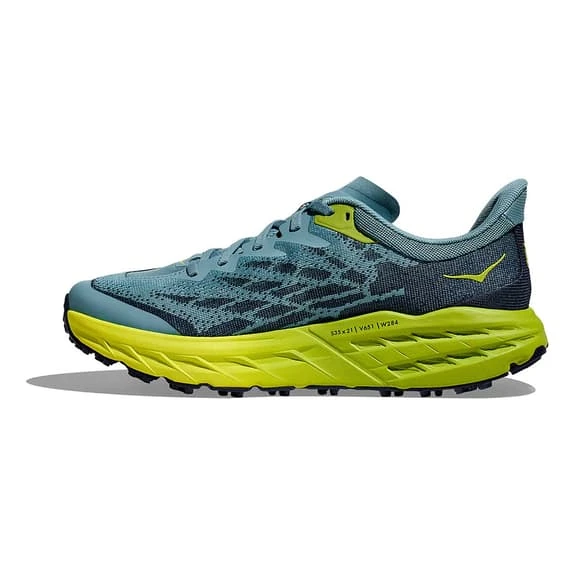 Chaussures HOKA Speedgoat 5 Gris Jaune Fluo 4 Chaussures HOKA Speedgoat 5 Gris Jaune Fluo – Image 2