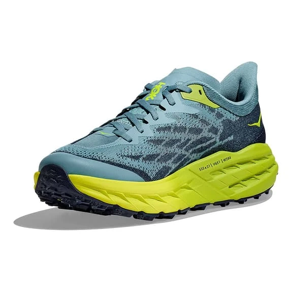 Chaussures HOKA Speedgoat 5 Gris Jaune Fluo 6 Chaussures HOKA Speedgoat 5 Gris Jaune Fluo – Image 4