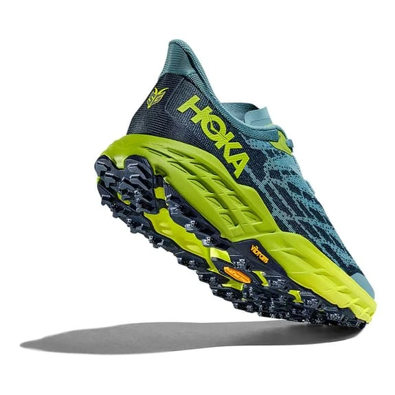 Chaussures HOKA Speedgoat 5 Gris Jaune Fluo 7 Chaussures HOKA Speedgoat 5 Gris Jaune Fluo – Image 5