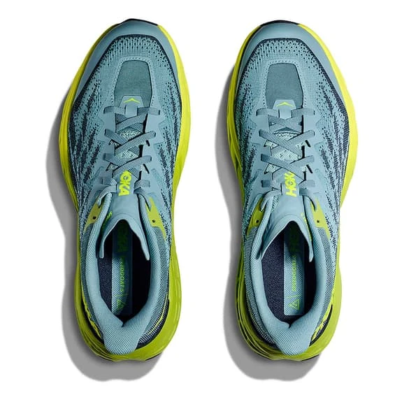 Chaussures HOKA Speedgoat 5 Gris Jaune Fluo 8 Chaussures HOKA Speedgoat 5 Gris Jaune Fluo – Image 6