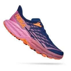 Chaussures HOKA Speedgoat 5 Lilas Rose Clair Orange Femme