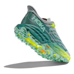 Chaussures HOKA Speedgoat 5 Vert Gris Jaune Femme -Hoka Boutique hk 1123158 mtl 004