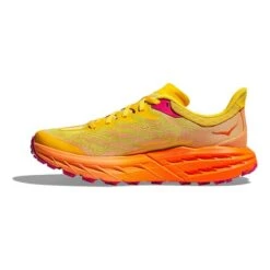 Chaussures HOKA Speedgoat 5 Jaune Orange Femme -Hoka Boutique hk 1123158 pfm 002