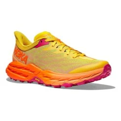 Chaussures HOKA Speedgoat 5 Jaune Orange Femme -Hoka Boutique hk 1123158 pfm 005