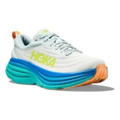 Chaussures HOKA Bondi 8 Blanc Bleu Vert Turquoise -Hoka Boutique hk 1123202 ifb 006