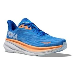 Chaussures HOKA Clifton 9 Bleu Marine Orange Blanc -Hoka Boutique hk 1127895 csa 006