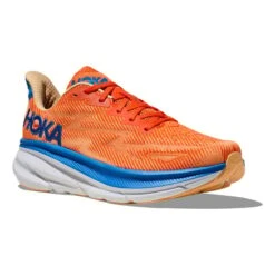 Chaussures HOKA Clifton 9 Orange Intense Bleu Marine Blanc -Hoka Boutique hk 1127895 voi 006
