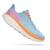 Chaussures HOKA Clifton 9 Bleu Clair Orange Rose Femme -Hoka Boutique hk 1127896 abi 001