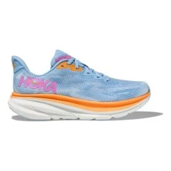 Chaussures HOKA Clifton 9 Bleu Clair Orange Rose Femme 9 Chaussures HOKA Clifton 9 Bleu Clair Orange Rose Femme -Hoka Boutique hk 1127896 abi 002