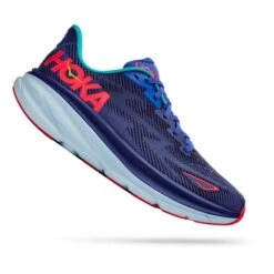 Chaussures HOKA Clifton 9 Bleu Foncé Lilas Rose Clair Femme 9 Chaussures HOKA Clifton 9 Bleu Foncé Lilas Rose Clair Femme -Hoka Boutique hk 1127896 bbc 002