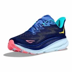Chaussures HOKA Clifton 9 Bleu Foncé Lilas Rose Clair Femme 10 Chaussures HOKA Clifton 9 Bleu Foncé Lilas Rose Clair Femme -Hoka Boutique hk 1127896 bbc 003