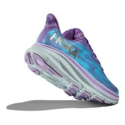 Chaussures HOKA Clifton 9 Bleu Clair Lilas Blanc Femme 11 Chaussures HOKA Clifton 9 Bleu Clair Lilas Blanc Femme -Hoka Boutique hk 1127896 cvp 004