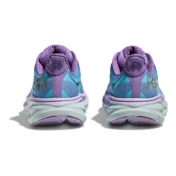 Chaussures HOKA Clifton 9 Bleu Clair Lilas Blanc Femme 12 Chaussures HOKA Clifton 9 Bleu Clair Lilas Blanc Femme -Hoka Boutique hk 1127896 cvp 005