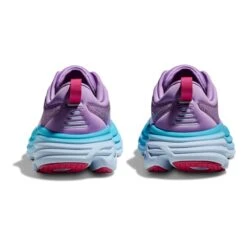 Chaussures HOKA Bondi 8 Violet Bleu Clair Blanc Femme -Hoka Boutique hk 1127952 cvp 005
