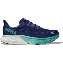 Hoka Chaussures Running Femme - Arahi 6 - Bellwether Blue / Ocean Mist -Hoka Boutique hoka arahi 6 womens running shoes bellwether blue ocean mist 5 1502071