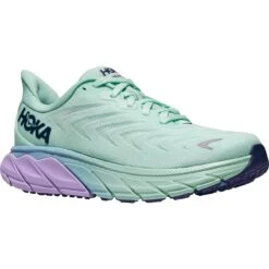 Hoka Chaussures Running Femme - Arahi 6 - Sunlit Ocean / Lilac Mist