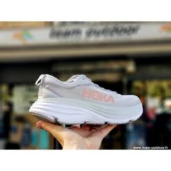 HOKA Bondi 8 Femme Harbor Mist / Lunar Rock -Hoka Boutique hoka bondi 8 femme harbor mist lunar rock 3