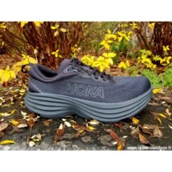 HOKA Bondi 8 Homme Black / Black 12 HOKA Bondi 8 Homme Black / Black -Hoka Boutique hoka bondi 8 homme black black 2