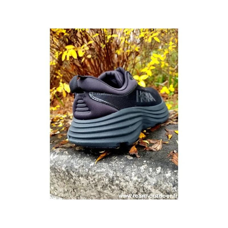 HOKA Bondi 8 Homme Black / Black 8 HOKA Bondi 8 Homme Black / Black – Image 6