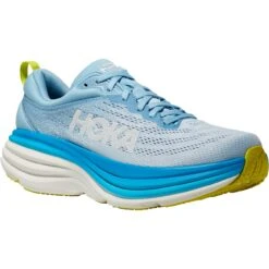 Hoka Chaussures Running Homme - Bondi 8 - Airy Blue / Diva Blue