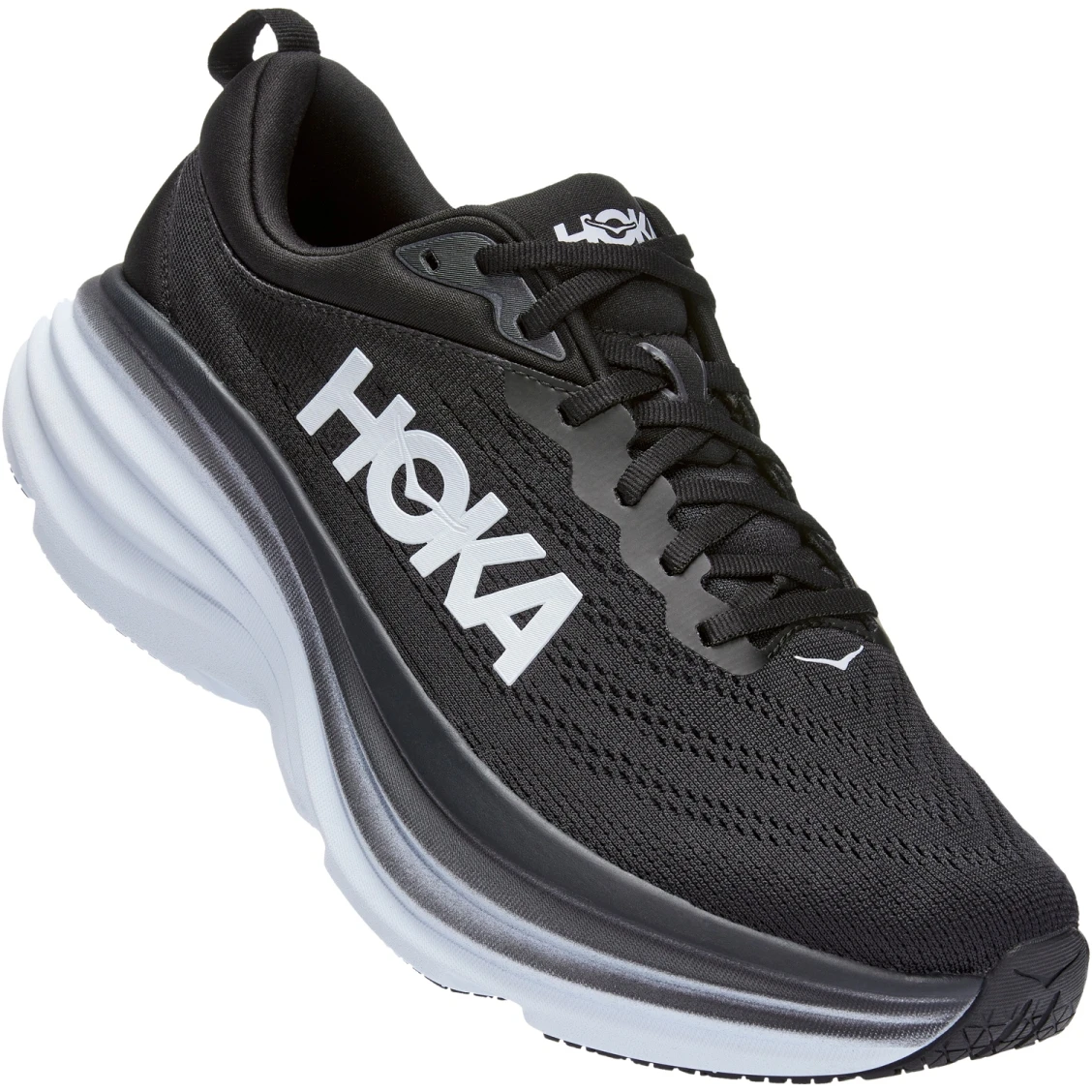 Hoka Chaussures Running Homme - Bondi 8 - Noir / Blanc 3 Hoka Chaussures Running Homme - Bondi 8 - Noir / Blanc