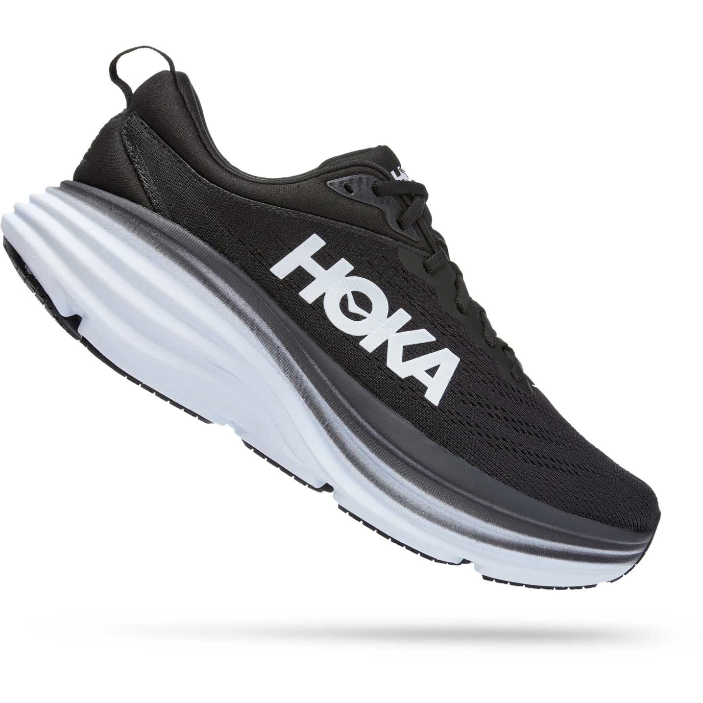 Hoka Chaussures Running Homme - Bondi 8 - Noir / Blanc 5 Hoka Chaussures Running Homme - Bondi 8 - Noir / Blanc – Image 3