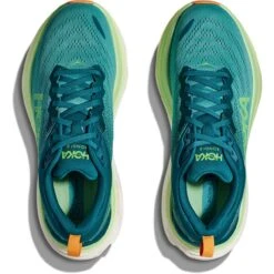 Hoka Chaussures Running Homme - Bondi 8 - Deep Lagoon / Ocean Mist -Hoka Boutique hoka bondi 8 running shoes deep lagoon ocean mist 2 1502224