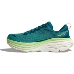Hoka Chaussures Running Homme - Bondi 8 - Deep Lagoon / Ocean Mist -Hoka Boutique hoka bondi 8 running shoes deep lagoon ocean mist 3 1502225