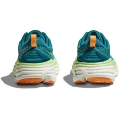 Hoka Chaussures Running Homme - Bondi 8 - Deep Lagoon / Ocean Mist -Hoka Boutique hoka bondi 8 running shoes deep lagoon ocean mist 4 1502226