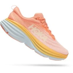 Hoka Chaussures Running Femme - Bondi 8 - Shell Coral / Peach Parfait 13 Hoka Chaussures Running Femme - Bondi 8 - Shell Coral / Peach Parfait -Hoka Boutique hoka bondi 8 women s running shoes shell coral peach parfait 3 1239603