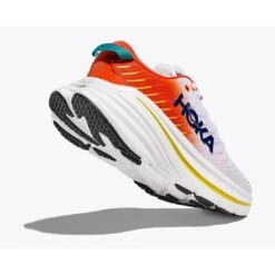 Hoka Chaussures Running - Bondi X - Blanc De Blanc / Flame 14 Hoka Chaussures Running - Bondi X - Blanc De Blanc / Flame -Hoka Boutique hoka bondi x running shoes blanc de blanc flame 7 1460245