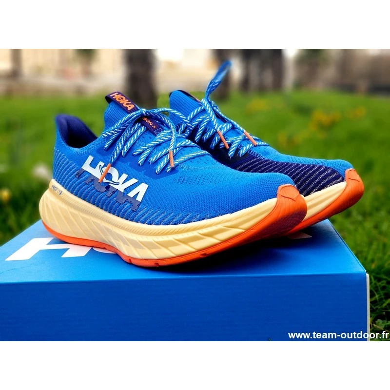 HOKA Carbon X 3 Homme Coastal Sky / Bellwether Blue 3 HOKA Carbon X 3 Homme Coastal Sky / Bellwether Blue
