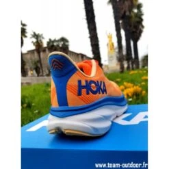 HOKA Clifton 9 Homme Vibrant Orange / Impala -Hoka Boutique hoka clifton 9 homme vibrant orange impala 5