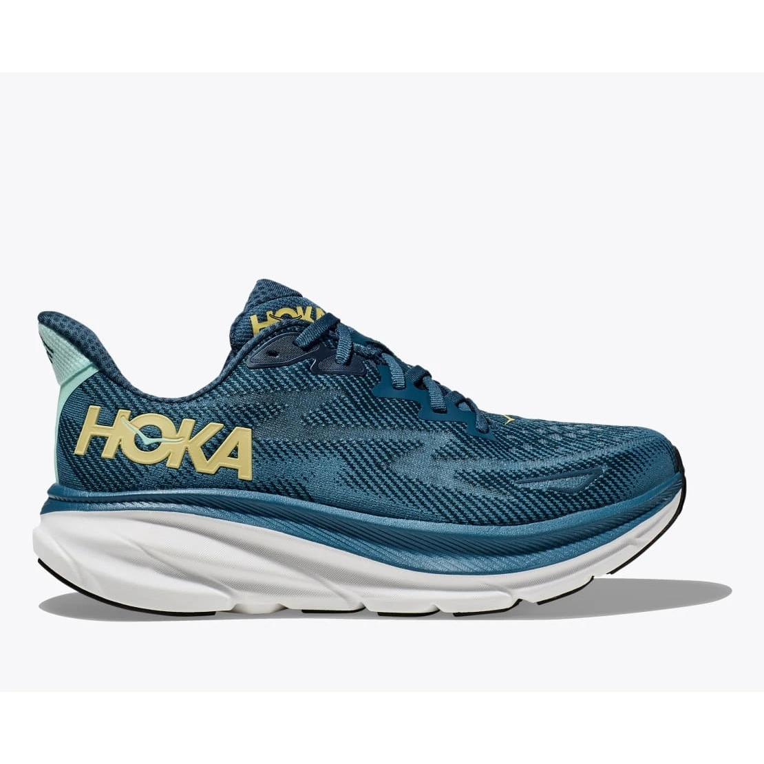 Hoka Chaussures Running Homme - Clifton 9 - Midnight Ocean / Bluesteel 5 Hoka Chaussures Running Homme - Clifton 9 - Midnight Ocean / Bluesteel – Image 3