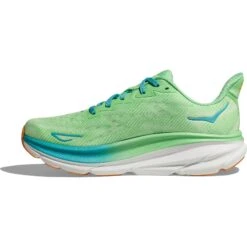 Hoka Chaussures Running Homme - Clifton 9 - Zest / Lime Glow -Hoka Boutique hoka clifton 9 running shoes zest lime glow 5 1502520